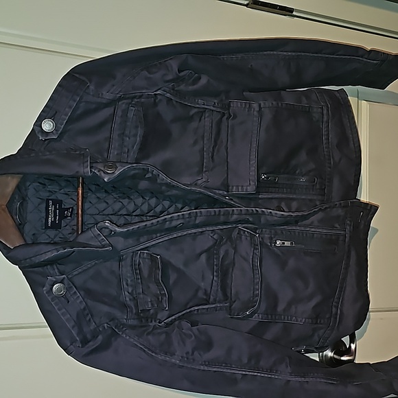 American Eagle Outfitters Jackets & Blazers - American Eagle women's quilted canvas-like jacket Size L